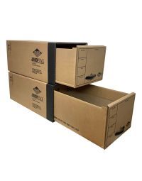 UOFFICE drawer file boxes in strong cardboard are ideal for organizing files.


