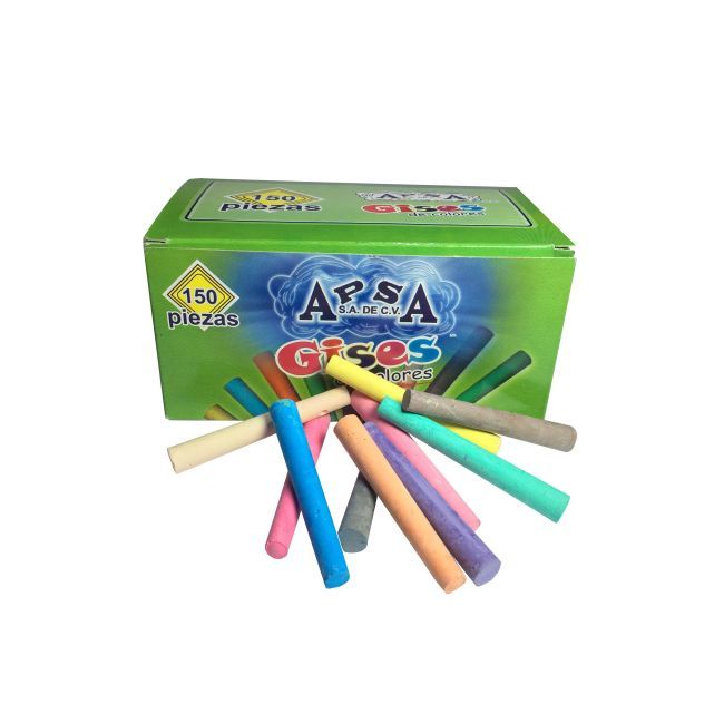 Large pack of colored chalk for classrooms, student art projects, parties | StarBoxes