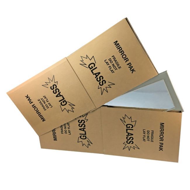 Picture and Mirror corrugated moving boxes UOFFICE