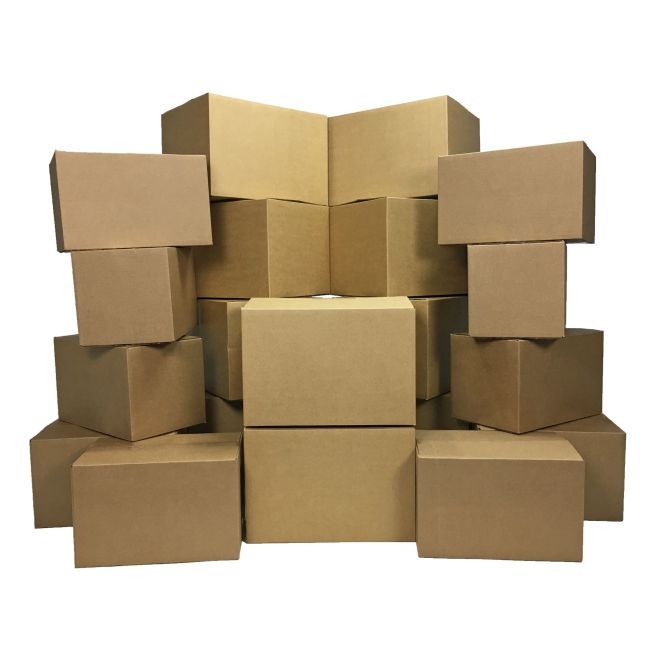 Use the UBMOVE carboard box to pack and label household items by category, making it easier to unpack and organize in your new home. Pack of 20 
