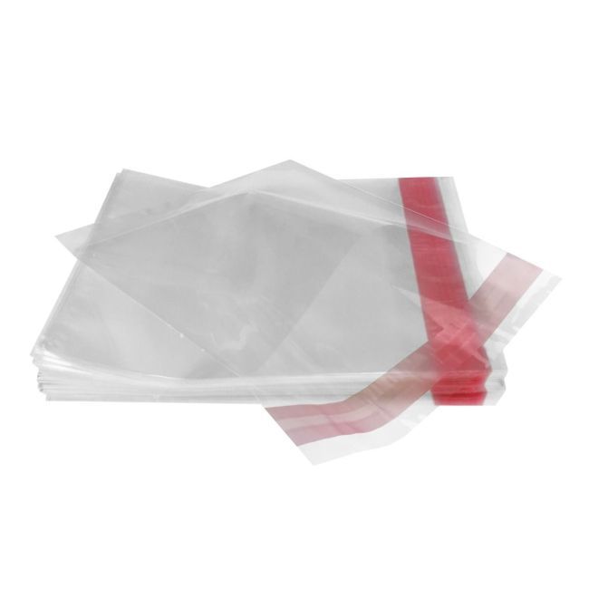 Crystal Clear Resealable Bags Square 5.1” x 5.1