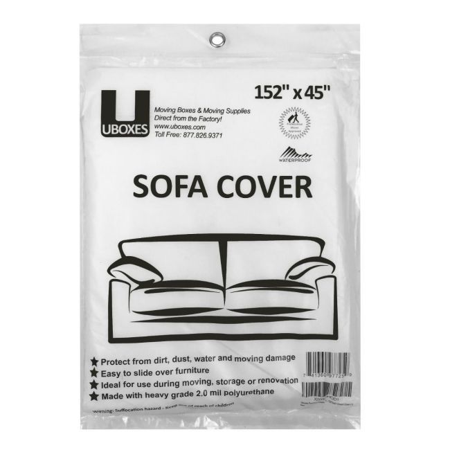  Sofa cover. Protect sofas or furniture with our  UOFFICE plastic cover