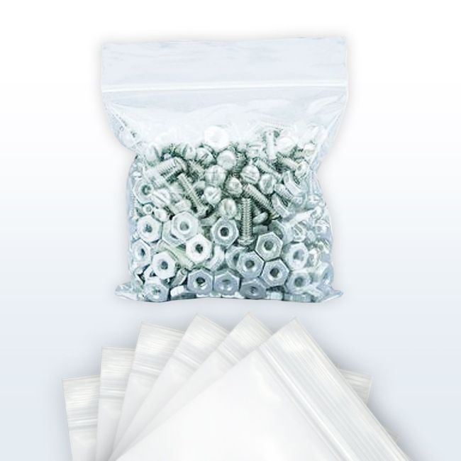 Clear Poly Bags 2 mil. 3