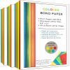 Colored Bond Paper Bundle 8.5" x 11", 20lbs, 1500 Pages, Multicolor