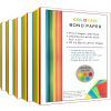 Colored Bond Paper Bundle 8.5" x 11", 20lbs, 2500 Pages, Multicolor 