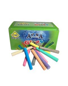 Multicolor Chalk, 150 Pack