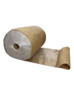Kraft-Backed Bubble Roll 125' x 24" Wide