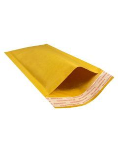 Kraft Bubble Mailer 5" x 10" #00 - Pack of 250