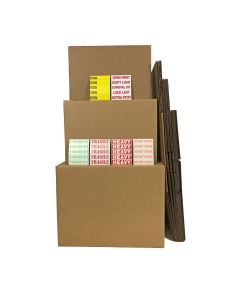 UBMOVE Moving Kit #1 10 boxes with room labels