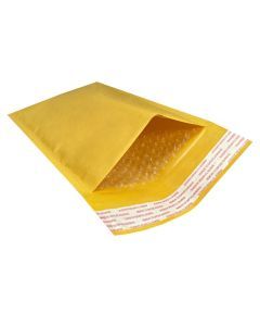 Kraft Bubble Mailer 7.25" x 12" #1 - Pack of 50