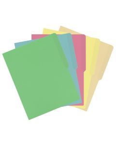 File Folder, Letter Size, 1/2 Cut Tab, 25 Pack